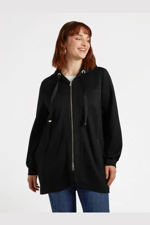 Fiorella rubino Felpa con zip Donna, Taglia: L (56-58 IT)