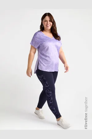 Fiorella rubino Leggings con viscosa LENZING™ ECOVERO™ Donna, Taglia: XS (44-46 IT)