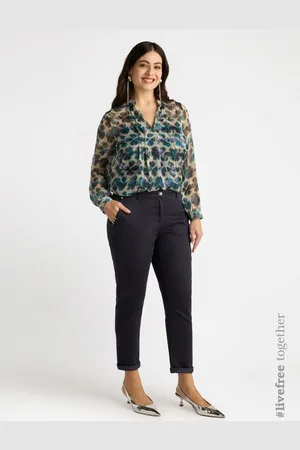 Fiorella rubino Pantaloni chino con fibre in TENCEL™ Donna, Taglia: 41 (50 IT)