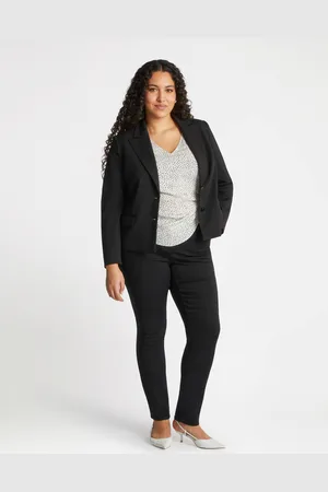 Fiorella rubino Blazer cropped in tessuto stretch Donna, Taglia: 49 (58 IT)
