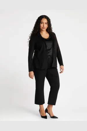 Fiorella rubino Blazer in jersey con hotfix Donna, Taglia: L (56-58 IT)