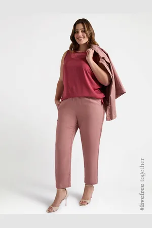 Fiorella rubino Top in raso con nodo sul fianco Donna, Taglia: 37 (46 IT)