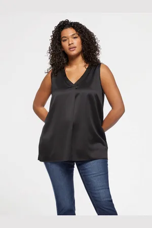 Fiorella rubino Top con piega davanti Donna, Taglia: S (48-50 IT)