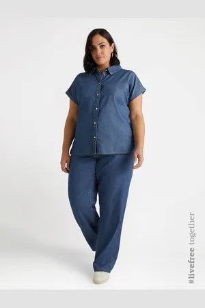 Fiorella rubino Camicia in denim Donna, Taglia: 43 (52 IT)