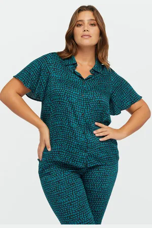 Fiorella rubino Camicia con fantasia stampata Donna, Taglia: 41 (50 IT)