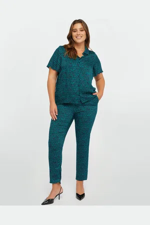 Fiorella rubino Pantaloni dritti stampati Donna, Taglia: 37 (46 IT)