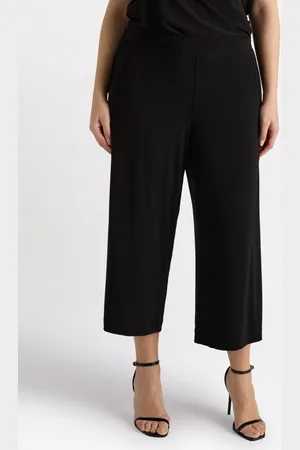 Fiorella rubino Pantaloni cropped ampi in jersey Donna, Taglia: XS