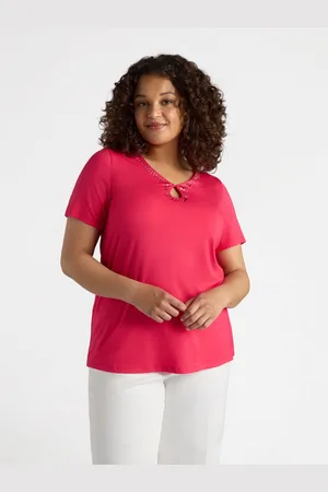 Fiorella rubino T-shirt con applicazioni Donna, Taglia: S (48-50 IT)