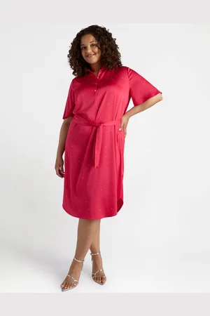 Fiorella rubino Vestito chemisier con piccole borchie Donna, Taglia: 37 (46 IT)