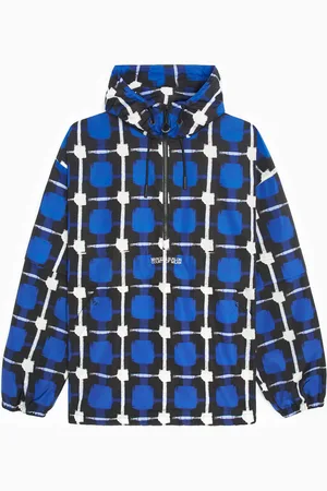MARCELO BURLON Logo Check Nylon Men