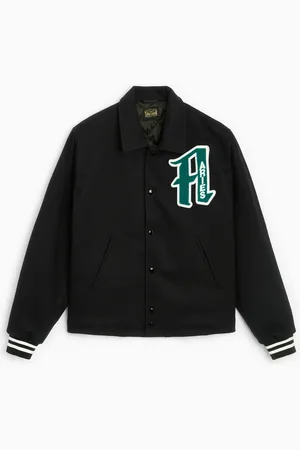 ARIES Unisex Wool Varsity Jacket Ref. FUAR70201-BLK Colore Taglia L