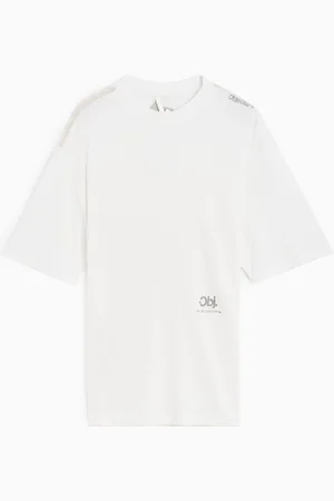 Objects IV Life Logo Unisex T-Shirt Ref. Obj._001_101_03_0422-WHITE Colore Taglia S