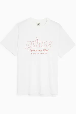 Sporty & Rich X Prince Health Unisex T-Shirt Ref. TS1063WH Colore Taglia S
