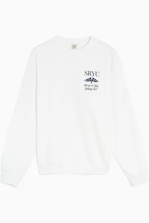 Sporty & Rich Yatch Club Unisex Sweatshirt Ref. CR884WH Colore Taglia L