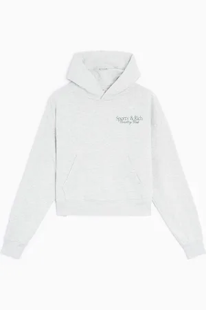 Sporty & Rich SR Country Club Unisex Hoodie Ref. HC871HG Colore Taglia M