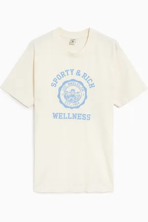Sporty & Rich Emblem Unisex T-Shirt Ref. TO042S416EC Colore Taglia L