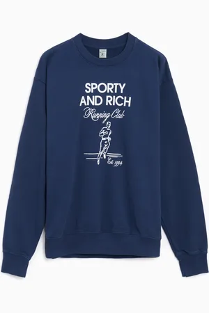 Sporty & Rich Running Unisex Sweatshirt Ref. WS067S409RN Colore Taglia M