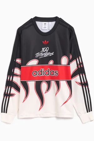 adidas Maglietta Regular x 100 Thieves per uomo Ref. JD8174 Colore Taglia M