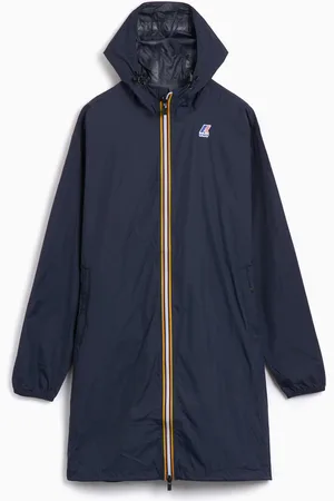 K-Way Le Vrai 4.0 Eiffel East Unisex Waterproof Long Hooded Jacket Ref. K2132XW-K89 Colore Taglia S