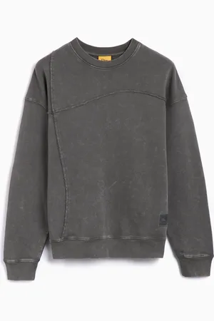 DIME Felpa Regular Reverse Stitch per uomo Ref. DIMEHO2471CHA Colore Taglia S