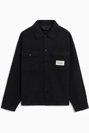 Brain Dead Giacca leggera Waffle per uomo Ref. S25T220042-WABLK Colore Taglia M