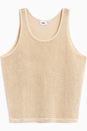 Obey Tank Top Regular Morro Mesh per uomo Ref. 134050062-WOA Colore Taglia S