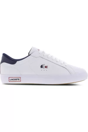 Lacoste Powercourt male Scarpe - Bianco - Cuoio - Foot Locker