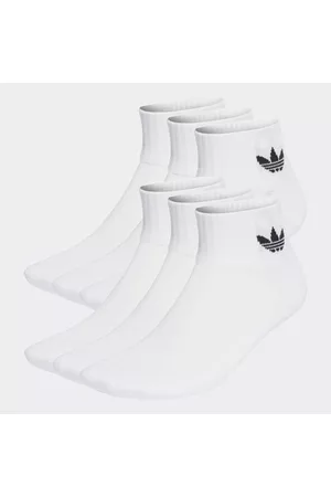 adidas Ankle 6 Pack unisex Calze - Bianco - Foot Locker