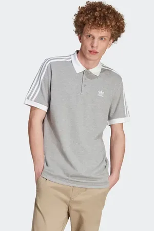 adidas Adicolor Classics 3-stripes male Polo - Grigio - Foot Locker