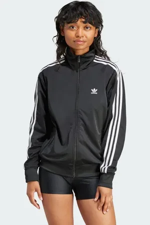 adidas Firebird female Top da pista - Nero - Foot Locker