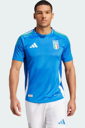 adidas Authentic male Maglie/Repliche - Blu - Tela di cotone - Foot Locker