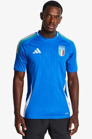 adidas Italy 24 Home male Maglie/Repliche - Blu - Tela di cotone - Foot Locker