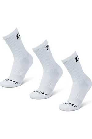 Jordan Everyday Cushioned Crew 3 Pack unisex Calze - Bianco - Foot Locker