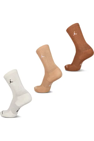 Jordan Everyday Cushioned Ankle 3 Pack unisex Calze - Marrone - Foot Locker
