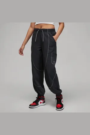 Jordan Tunnel female Pantaloni - Nero - Jersey di cotone - Foot Locker