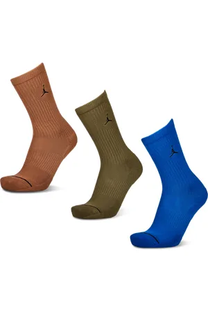 Jordan Crew 3 Pack unisex Calze - Blu - Foot Locker
