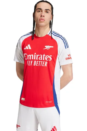 adidas Arsenal 24/25 Home male Maglie/Repliche - Rosso - Poly Mesh - Foot Locker