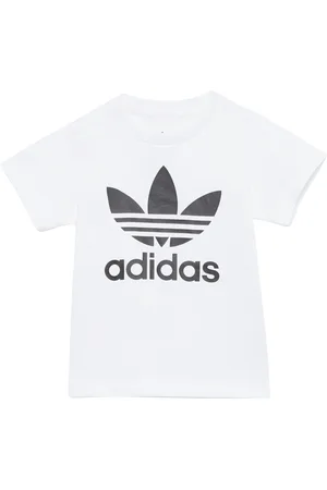 adidas Trefoil unisex Magliette - Bianco - Jersey di cotone - Foot Locker
