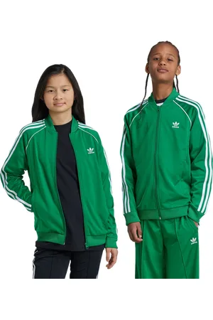 adidas Adicolor Sst Track Top unisex Top da pista - Verde - Tela di cotone - Foot Locker
