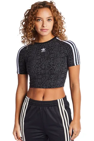 adidas 3s Snake Baby female Magliette - Nero - Jersey di cotone - Foot Locker