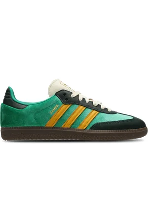 adidas Samba female Scarpe - Verde - Velluto - Foot Locker