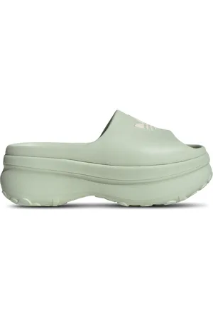 adidas Adifom female Infradito e sandali - Verde - Rete/Sintetico - Foot Locker
