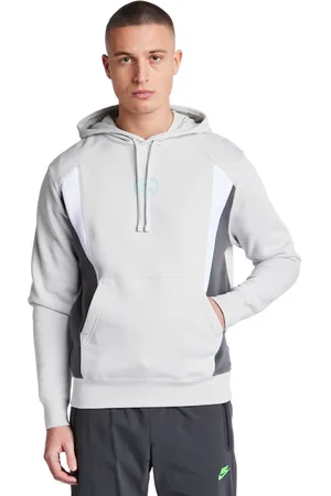 Nike Swoosh male Felpe con cappuccio - Grigio - Foot Locker