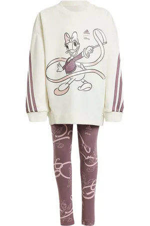 adidas Disney Minnie And Daisy Joggers unisex Pantaloni - Bianco - Tela di cotone - Foot Locker