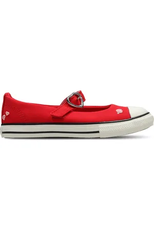 Converse Ctas Dainty Mary Jane Low unisex Scarpe - Rosso - Tela - Foot Locker