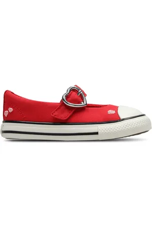Converse Ctas Dainty Mary Jane Low unisex Scarpe - Rosso - Tela - Foot Locker