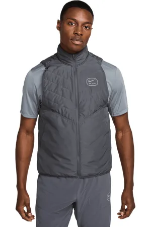 Nike Swoosh male Canotte - Grigio - Poly Woven - Foot Locker