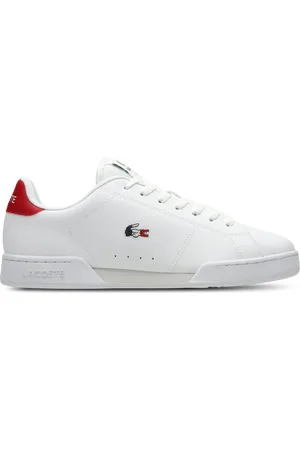 Lacoste Carnaby male Scarpe - Bianco - Cuoio - Foot Locker