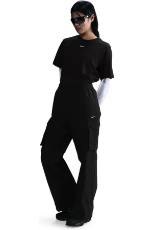 Nike Sportswear female Pantaloni - Nero - Jersey di cotone - Foot Locker