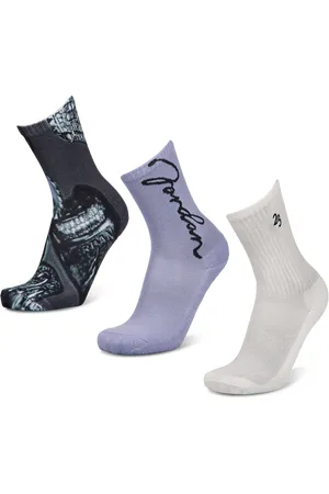 Jordan Kids Crew 6 Pack unisex Calze - Nero - Foot Locker